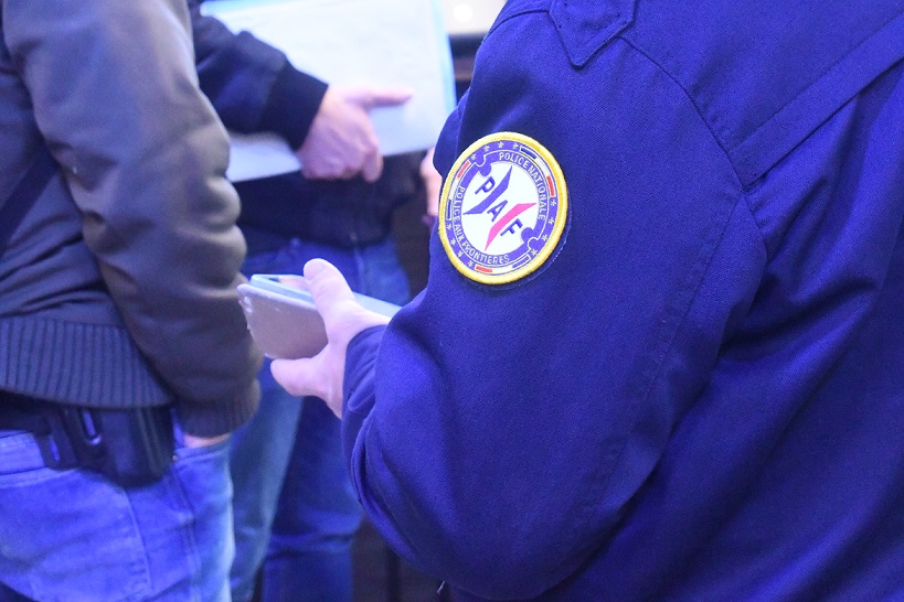 DOUANE POLICE PAF POLICE AUX FRONTIERES