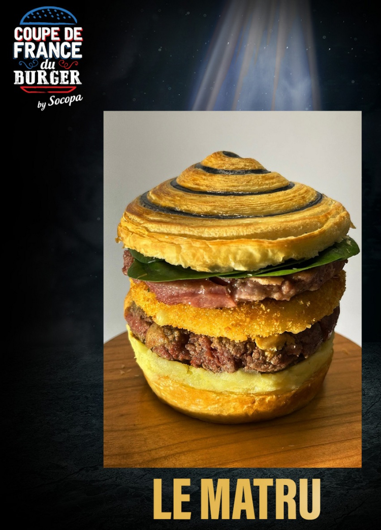 Derni&egrave;re ligne droite pour la Coupe de France du Burger, un Jurassien dans la course