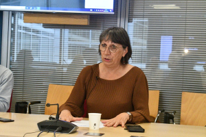 Anne Vignot, présidente de Grand Besançon Métropole 