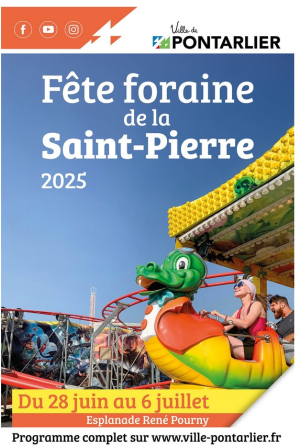 La fête foraine de la Saint-Pierre revient à Pontarlier