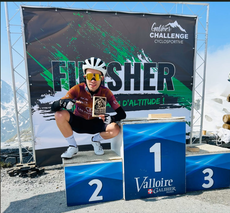 Cyclisme  : une performance de haut niveau pour le Pontissalien Jérémy Clément