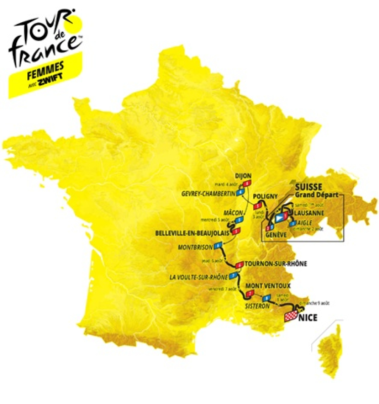 Tour de France Femmes : Marlen Reusser frappe fort &agrave; Dijon