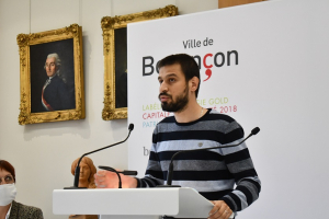 Hasnmi Alem, élu de Besançon, adjoint de quartier aux Orchamps et Clairs Soleils.