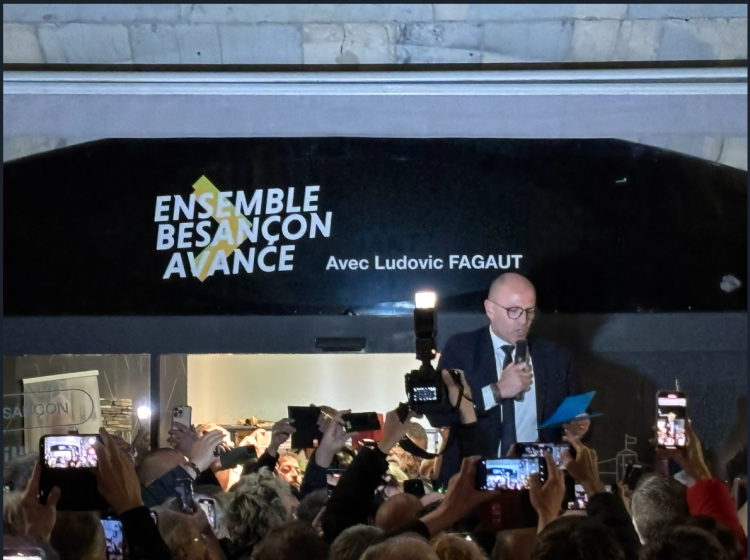 Municipales &agrave; Besan&ccedil;on : Ludovic Fagaut met fin &agrave; 70 ans de gouvernance de gauche