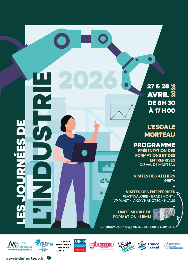 Le Val de Morteau ouvre ses portes &agrave; l&rsquo;industrie les 27 et 28 avril
