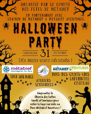 Idée de sortie : Halloween s’invite à Métabief Aventures !