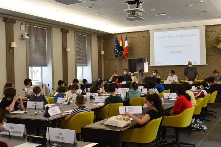 Au CBJ, les collégiens veulent apporter des solutions concrètes pour la Ville de Besançon