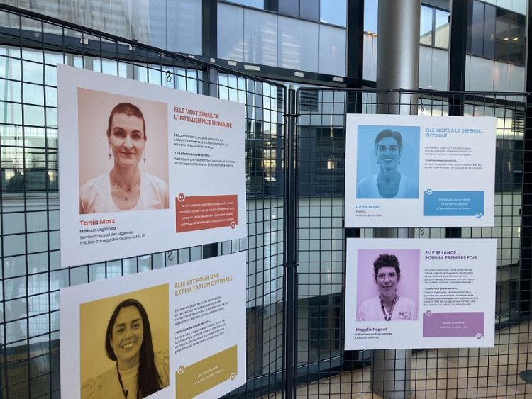 Besançon : 18 portraits de chercheuses au CHU Minjoz