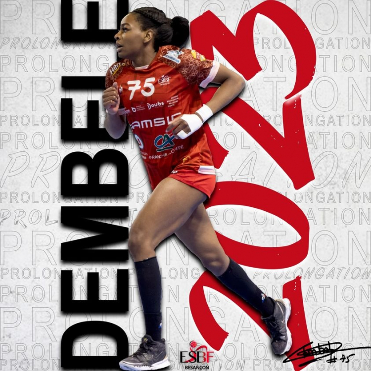 ESBF : prolongation de contrat pour Audrey Dembele