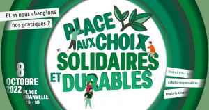 Besançon : Place aux choix solidaires, durables et responsables