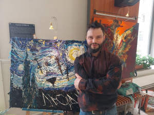Besançon : deux artistes ukrainiens mobilisés aux côtés de leur peuple