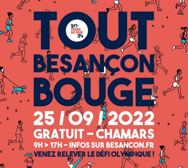 Sport et santé : &quot;Tout Besançon bouge&quot; ce dimanche