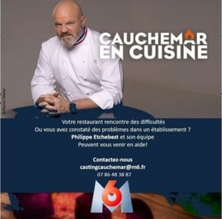 Télé : L&#039;émission &quot;Cauchemar en cuisine&quot; recherche des candidats