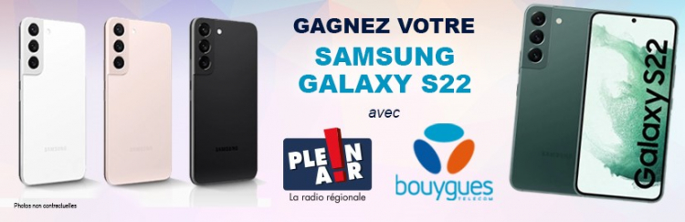 Plein Air et Bouygues Téléphone vous offrent votre téléphone nouvelle génération