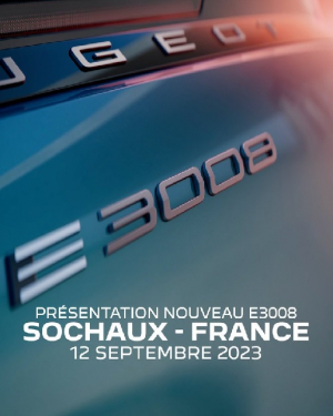 Automobile : présentation du nouveau Peugeot 3008 à Sochaux
