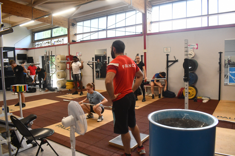 Haltérophilie : Les équipes de France U15 et U17 en stage à Besançon
