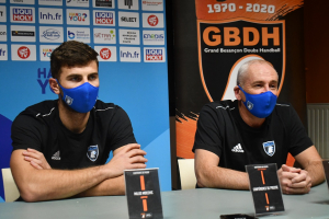 Benoit Guillaume ( à droite sur la photo ) estime que son équipe a le potentiel pour engranger de bons résultats en Proligue la saison prochaine