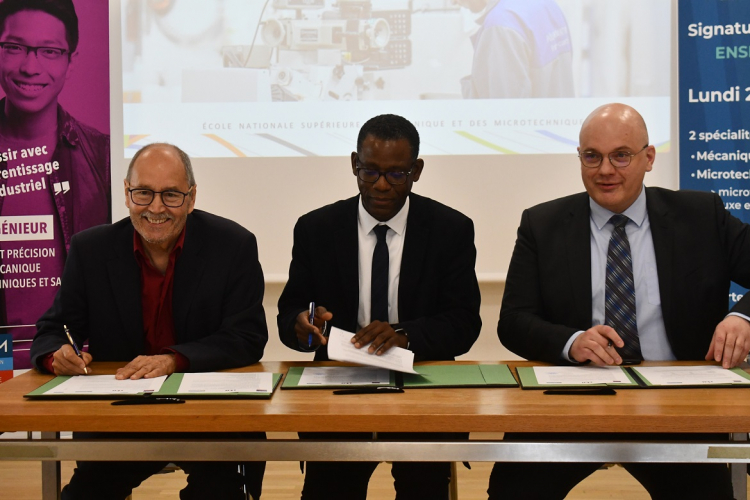 L’ENSMM et l’UIMM renforcent leur partenariat