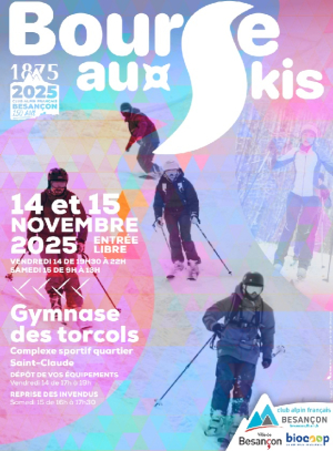 Bourse aux skis du Club alpin français de Besançon