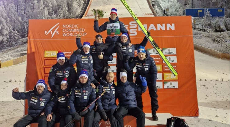 Combiné Nordique :  Mattéo Baud décroche un superbe podium à Ruka