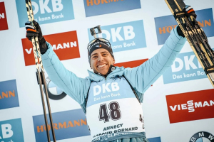 Coupe du Monde de biathlon : Fillon Maillet remporte le sprint
