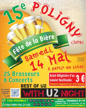 Poligny : 15è fête de la bière