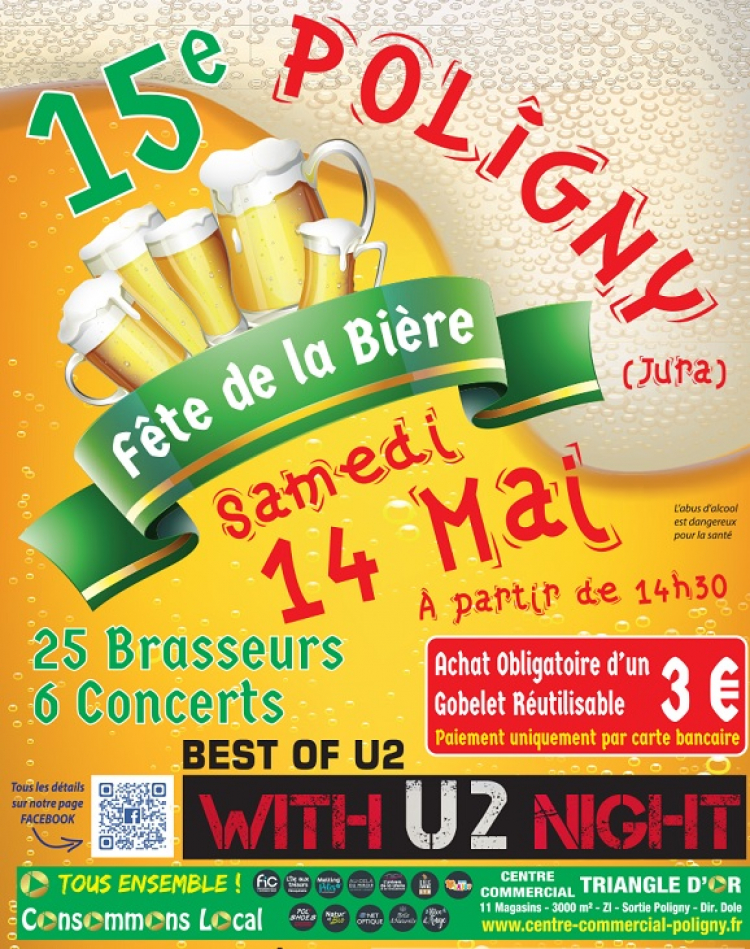 Poligny : 15è fête de la bière