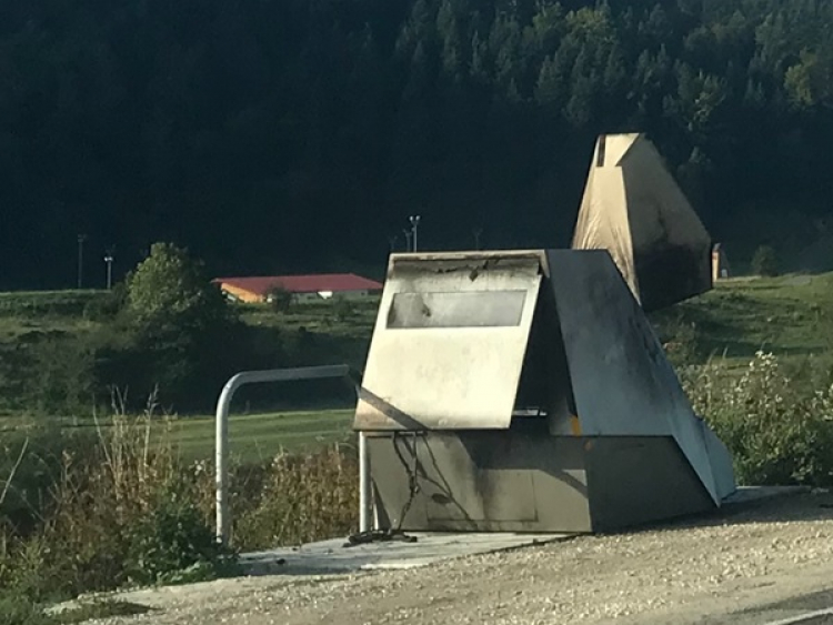 Haut-Doubs : Radar incendié dans le Saugeais