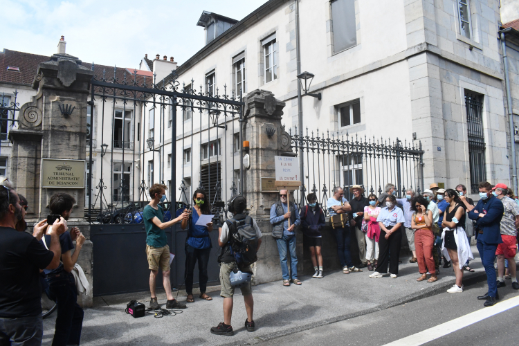 Besançon : « Une inégalité de traitement entre les réfugiés arrivés sur le sol français »
