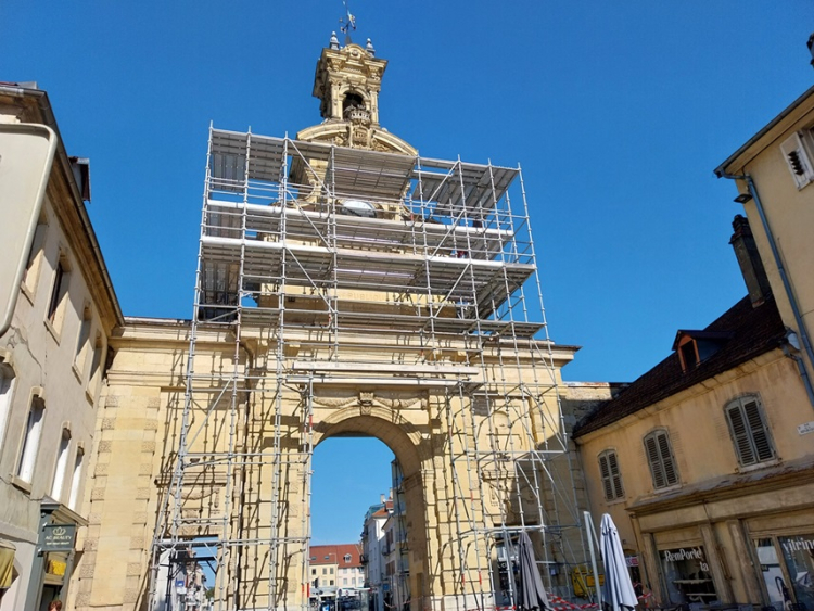 &Agrave; Pontarlier, le chantier de la Porte Saint-Pierre se poursuit jusqu&rsquo;&agrave; fin mai 2026
