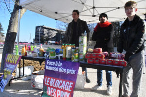 Les Jeunes Insoumis de Besançon au chevet des étudiants précaires