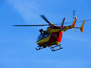 Sainte-Anne : Intervention de l&#039;hélicoptère Dragon 25
