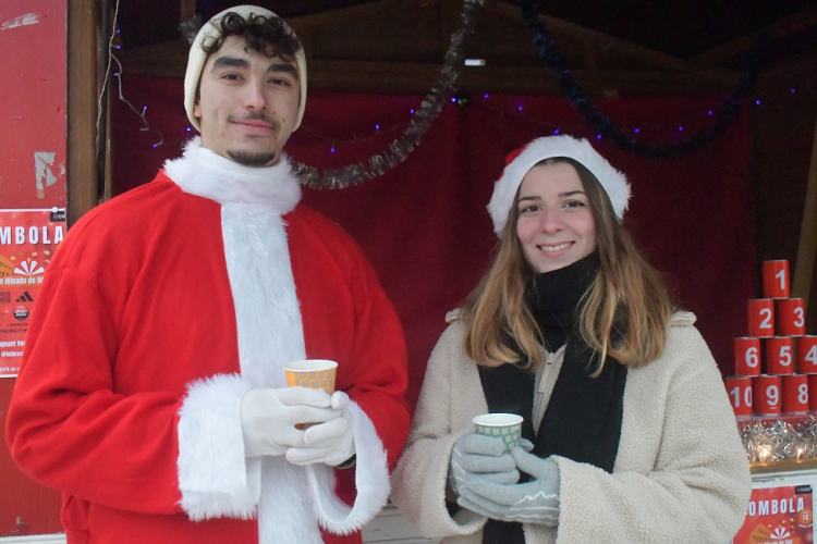 Besançon : ouverture du Marché de Noël solidaire de la Bouloie