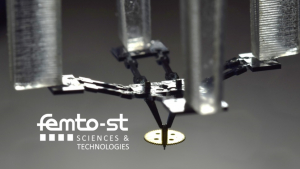 Université de Franche-Comté : le robot de prise et dépose le plus rapide au monde