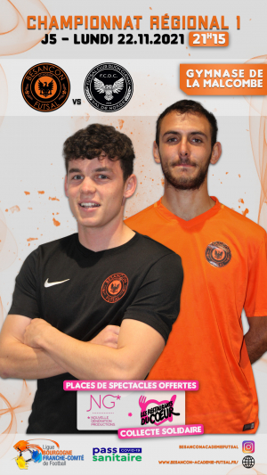 Futsal : le Besançon AC’ festif et solidaire vise le tire de champion d’automne