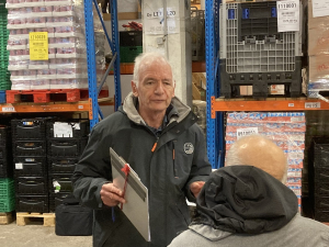 Michel Jeannin, responsable communication de la Banque Alimentaire du Doubs 