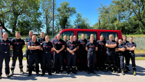 Incendies en Gironde : Les pompiers doubistes à l&#039;œuvre