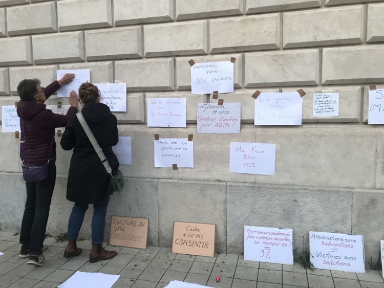 Besan&ccedil;on : dernier rassemblement contre les violences sexistes et sexuelles avant un vote &agrave; l&rsquo;Assembl&eacute;e nationale