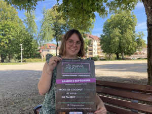 Margot, chargée de communication de l&#039;évènement 