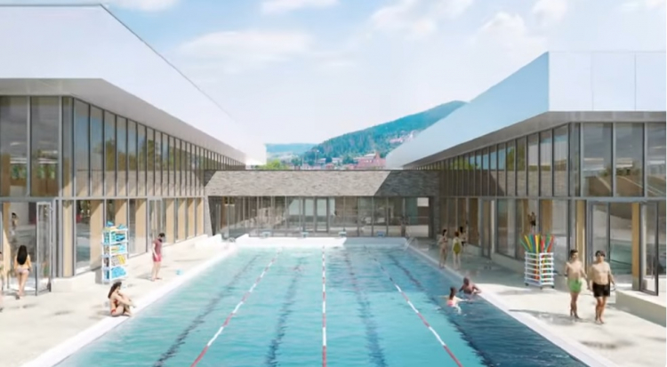 Grand Pontarlier : un bel équipement aquatique pour fin 2026