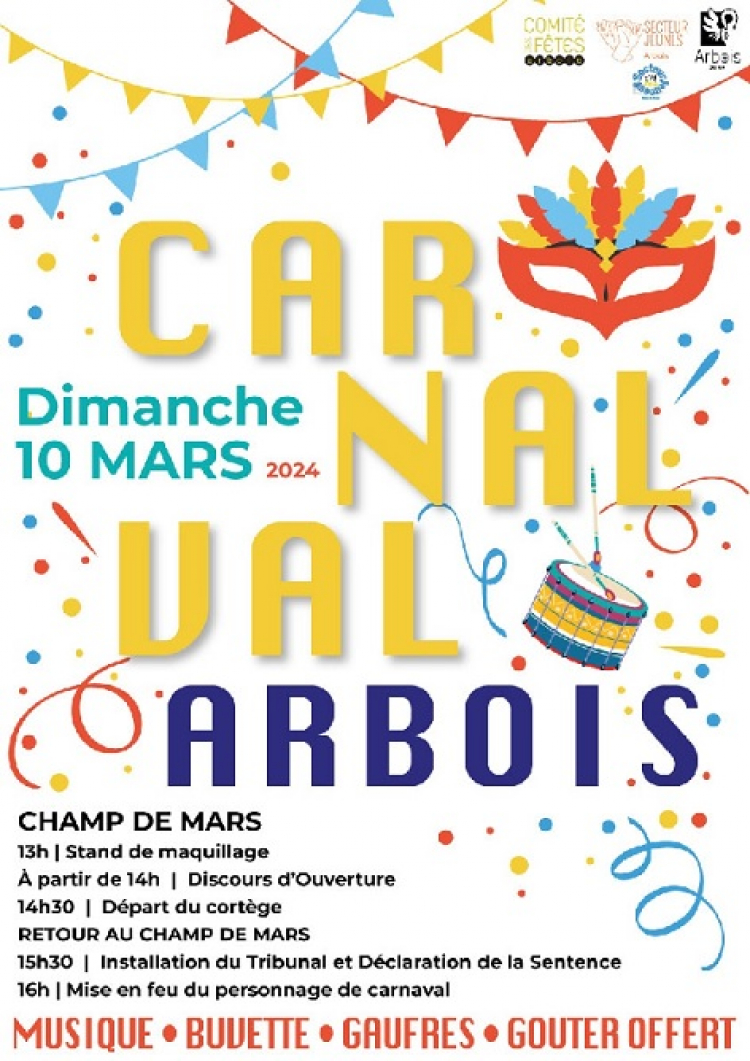 Jura : Arbois fait son Carnaval