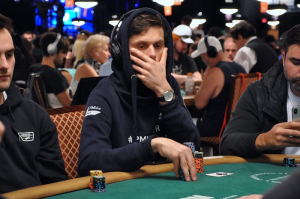 Quentin Roussey aux &quot;World Series of Poker&quot; 2019, à Las Vegas