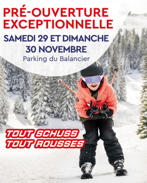 Les Rousses : Premiers virages de la saison au Balancier