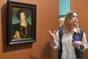 Présentation de l&#039;exposition à la presse ce vendredi après-midi