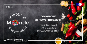 Besançon / étudiants : « Invitez le Monde à votre table »