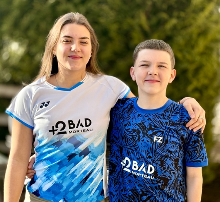 Badminton : Les Mortuaciens Lana et Louka Cesari aux championnats suisses à Uster