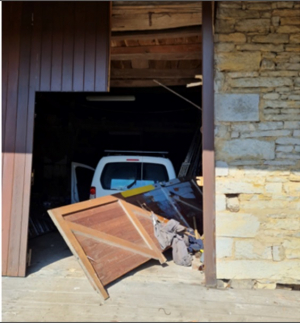 Amancey : Un accident matériel qui aurait pu avoir des conséquences funestes