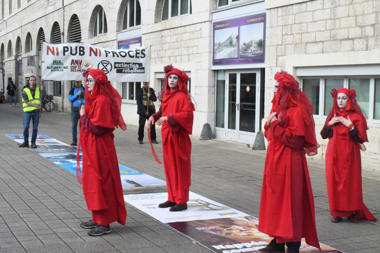 Justice : un militant anti-pub jugé à Besançon