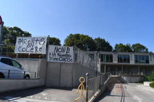 Rentrée scolaire : Mobilisation à l&#039;école d&#039;Ornans