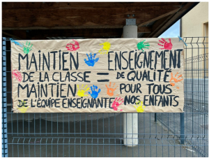 &Eacute;ducation nationale : forte mobilisation attendue ce mardi contre la carte scolaire dans le Doubs